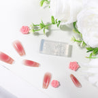 Professional nail art tool kit for embossed manicure designs