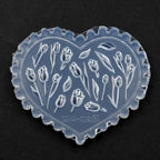 Lifoost silicone mold for DIY resin floral nail accessories