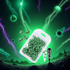 Jinshining alien slices used as resin filler for crafts