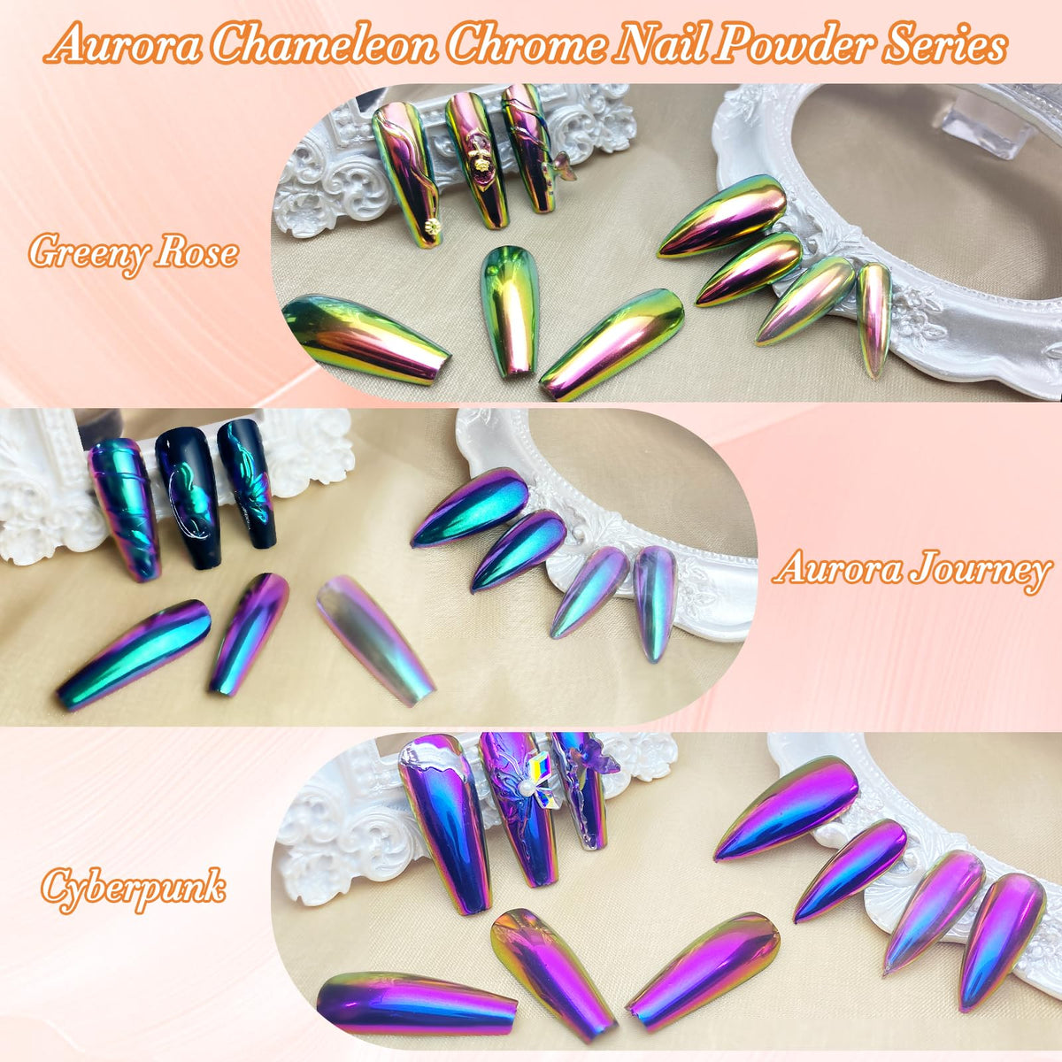 Authentic USA imported FNNZ nail art powder packaging