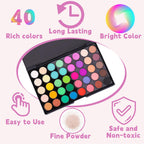 Swatch demonstration of Colayerist nail powder on nails
