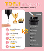 Bishengyf 20 gram sculpting gel jar details