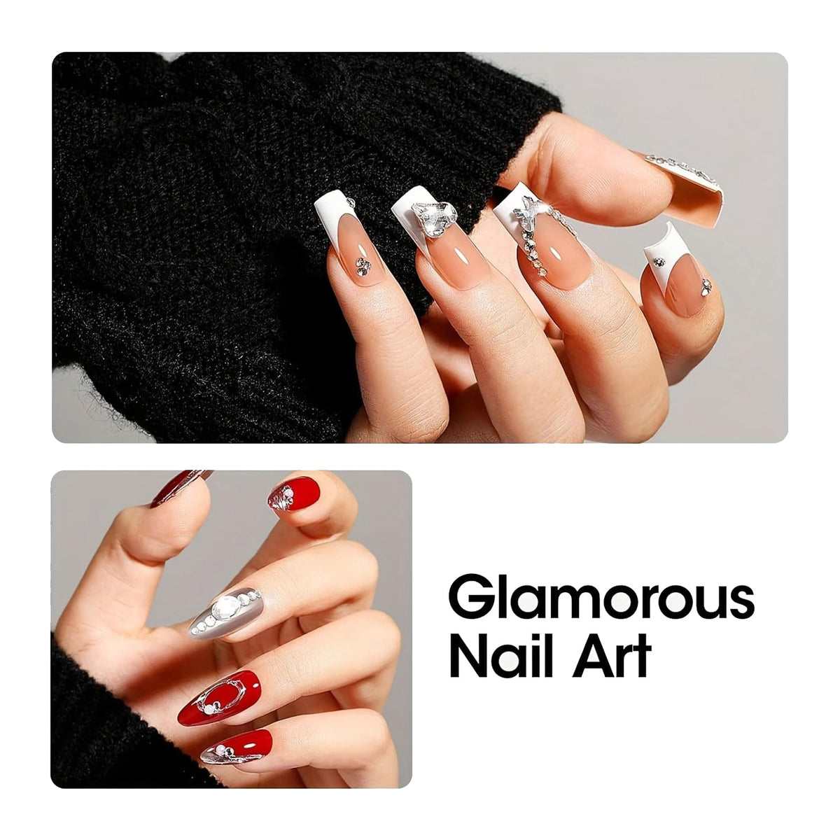 Professional nail sculpting gel for DIY salon manicure