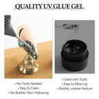 Close up of 10ml Sutokaka nail adhesive for jewelry and crystals