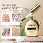 Clear nail foil transfer gel for professional salon art