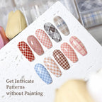 Applying Jodsone foil transfer gel for DIY nail designs