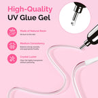 MelodySusie rhinestone glue set for DIY manicures