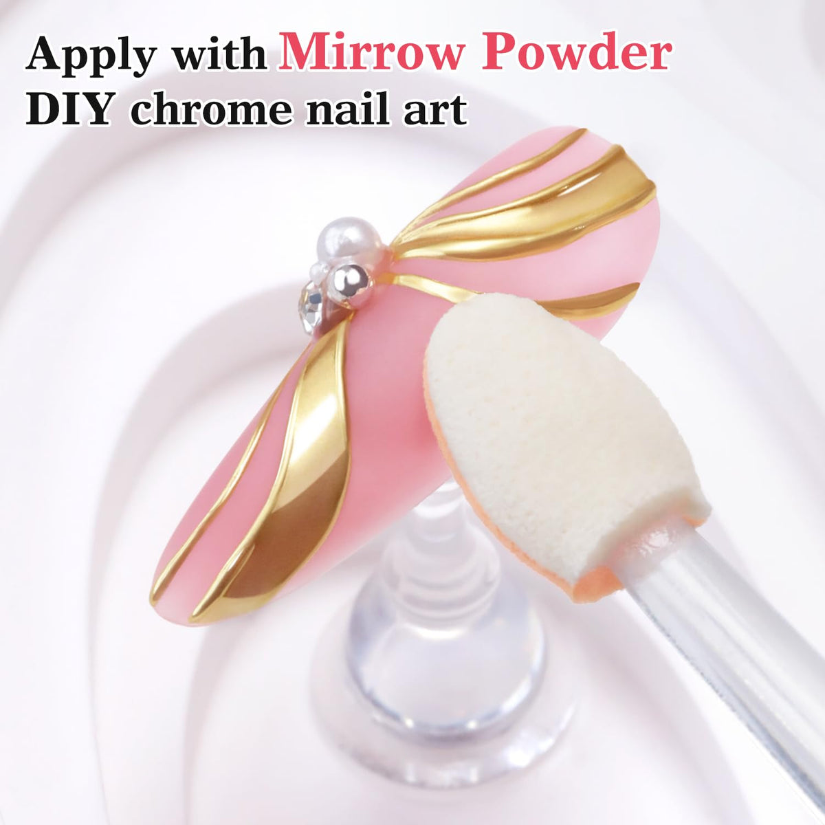 Professional nail art gem glue squeeze tube