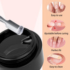 Close up of Makartt solid nail adhesive texture