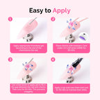 MelodySusie nail art kit including professional tweezers