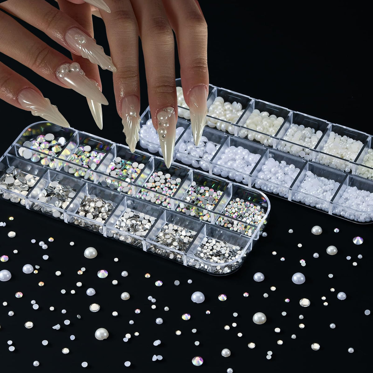 Professional nail art set for DIY salon style manicures