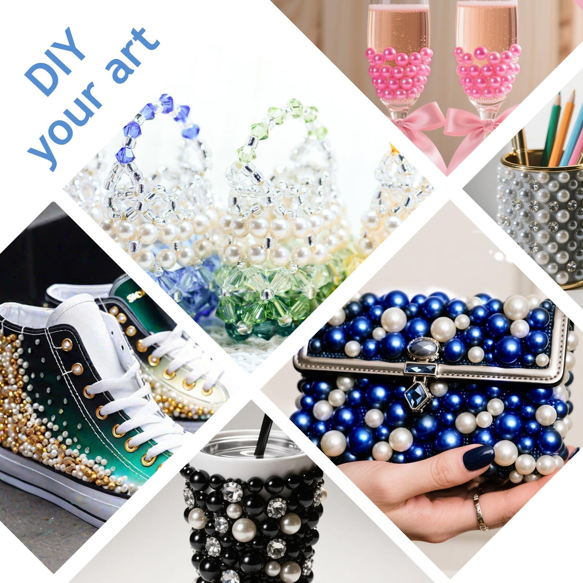Bouiexye craft kit with tweezers and pearl placement pen