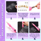 Tinkrstuff rhinestones used on footwear and accessories