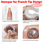 Molilon nail art stamping tool kit components