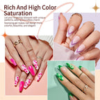 Side profile of short jelly stamper for nail design precision