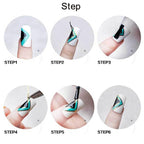 Assorted rolls of Ucrhjjc nail decoration adhesive tapes