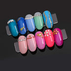 Displaying press on nails using Cosbay stand and tape
