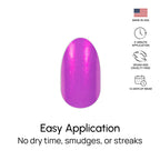 Instructions for easy peel and apply nail polish strips