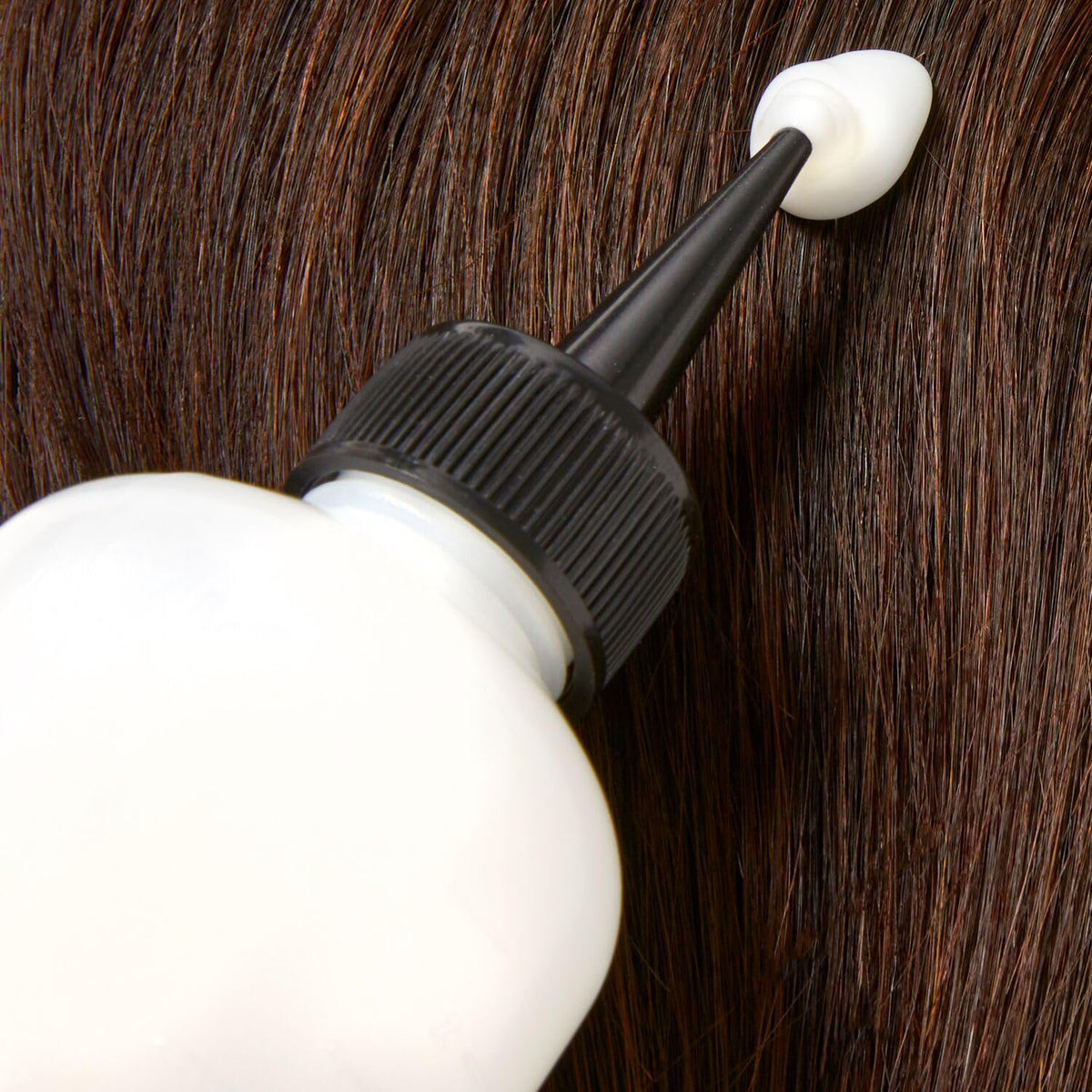 Professional hair color mixing using Salon Care applicator tool