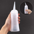 Squeezable Polyethylene plastic beauty treatment bottle set by Driew