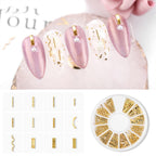 Danneasy professional nail art tools including the wax pencil and curved tweezers.