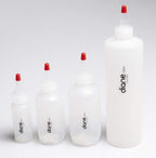 Close up of Diane applicator bottle precision tip and measurement markings
