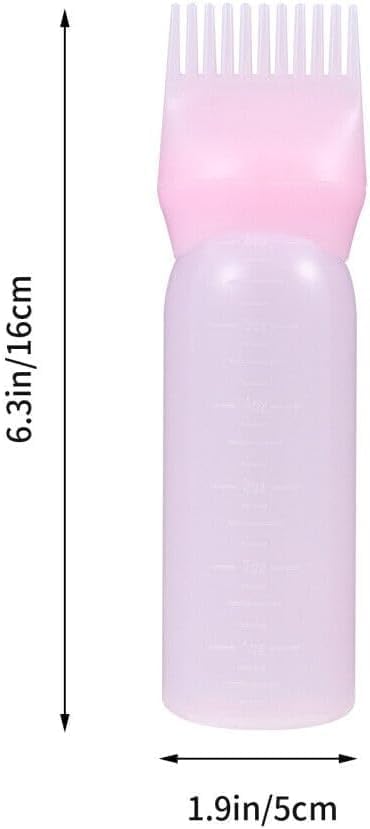 Two pack bundle of BEABOY pink root comb applicator bottles for scalp treatment.