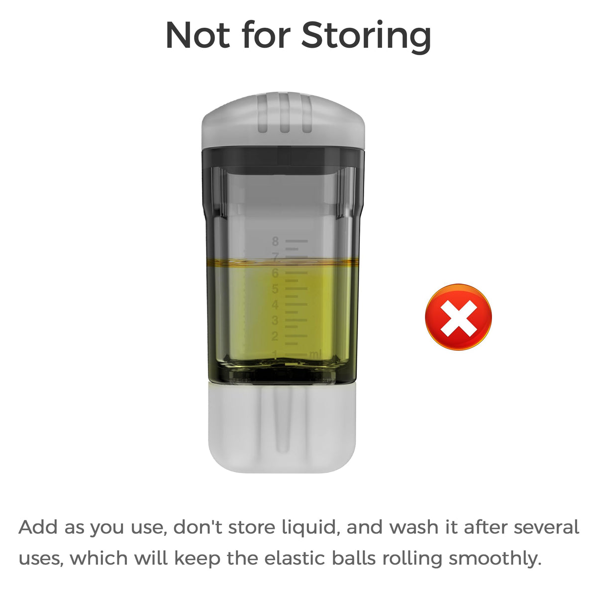 WL-YBOPRO travel size hair serum application bottles demonstrating compact dimensions and easy storage