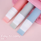 Bunrod travel friendly hair applicator tool side view illustrating the compact and lightweight design
