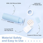 Close-up of the root comb applicator bottle teeth demonstrating how hair dye dispenses smoothly.