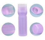 Two pack of purple Yebeauty hair dye bottles displayed side by side