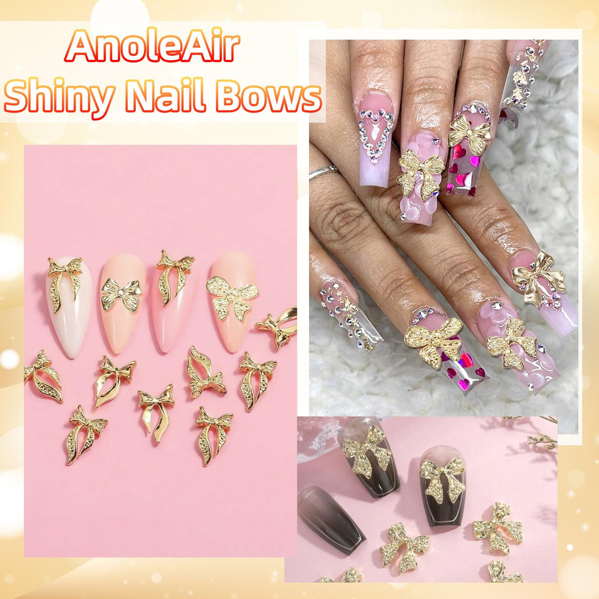 AnoleAir nail art accessories set for DIY manicures