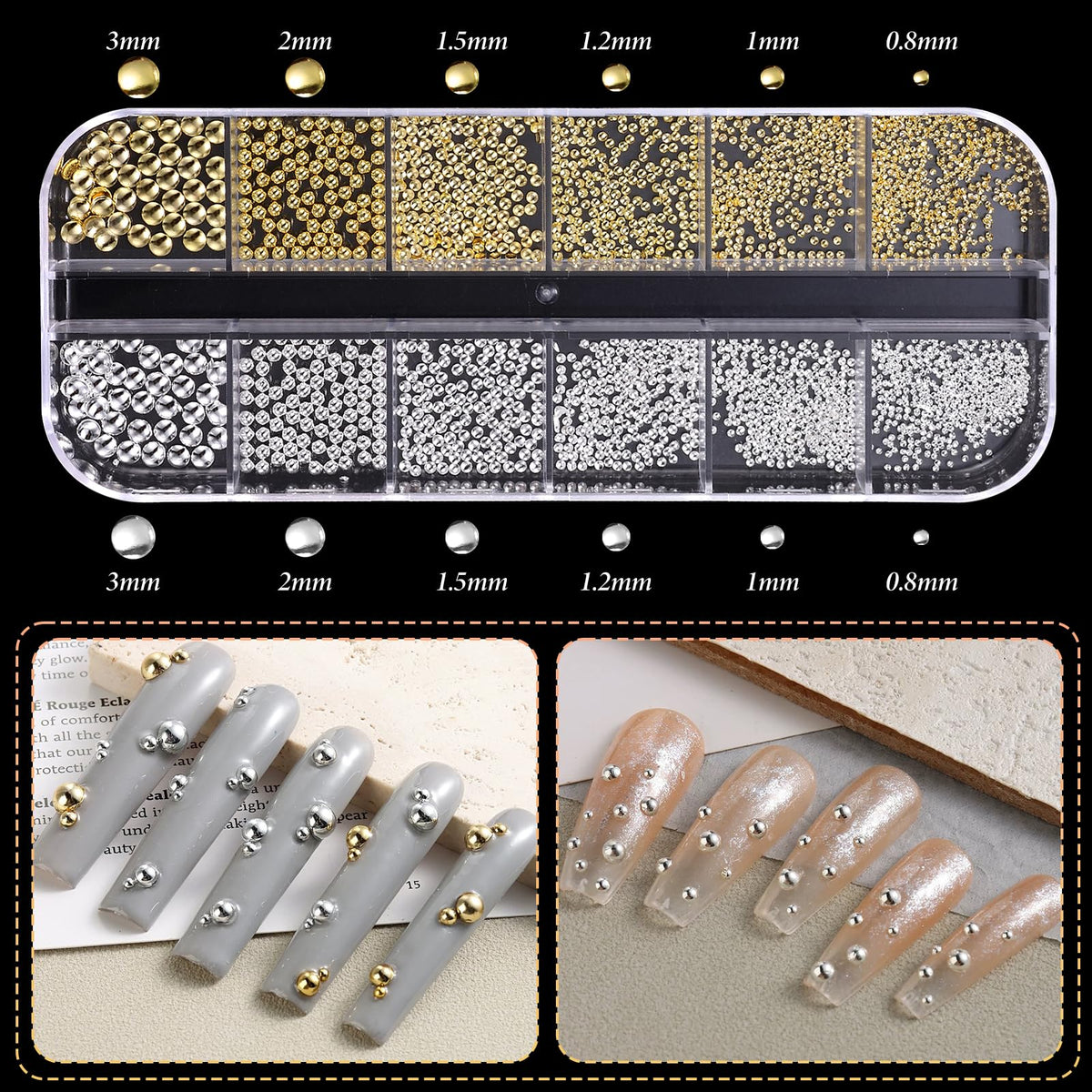 Premium imported Uotey soft metal celestial charms used for customizing a creative smartphone cover case