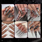 Professional nail technician using Belleboost rivet tools