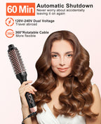 Nimmu thermal brush with swivel cord and plug