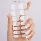 Professional French manicure using Danni & Toni strips