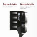 Professional dual sided tint brush and comb for hair color