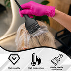Side profile of Bohuiz hair color brush set components