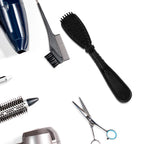 Precision hair sectioning combs for even dye application