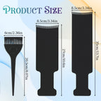 Durable black polypropylene balayage highlighting board large and small sizes