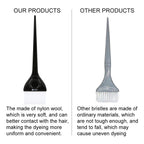 Professional hair dye brush kit for salon and home use