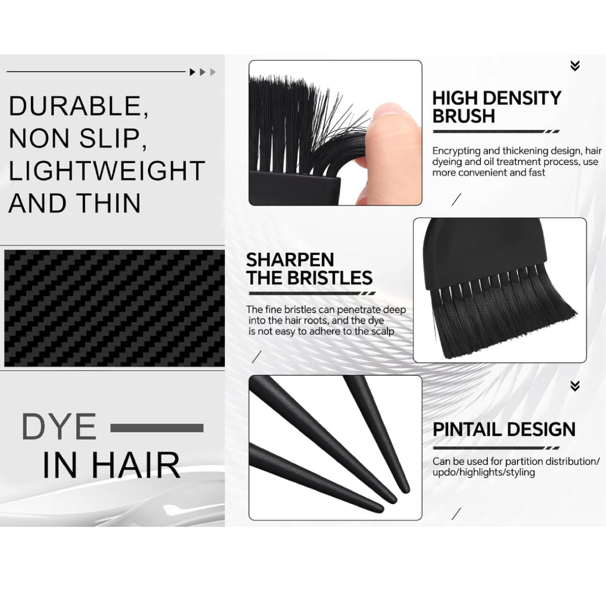 Barbertop hair colorist tool set for home and salon use