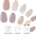 Application tools included with Dashing Diva nail kit