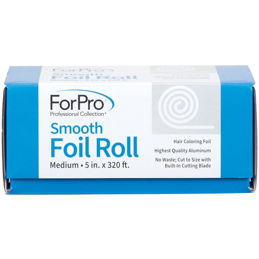 Close up of ForPro hair foil texture for color application