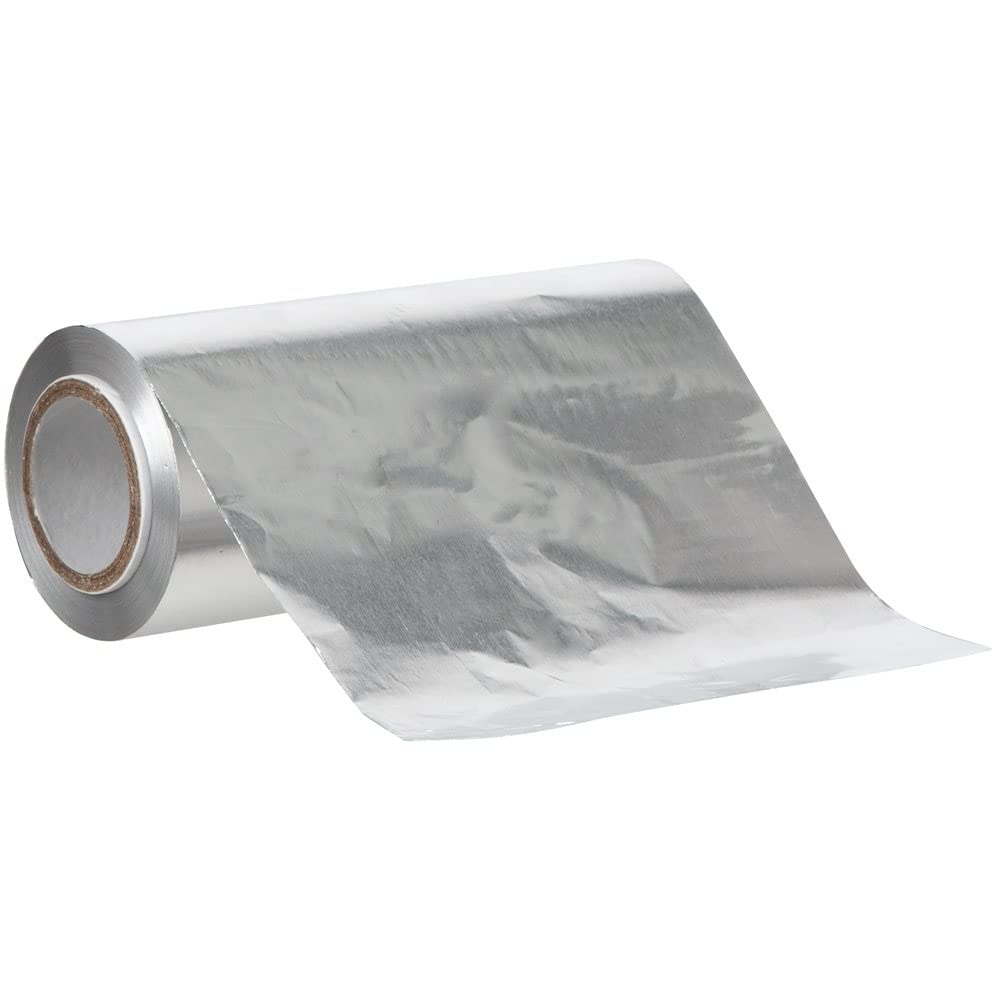 Side profile of ForPro silver hair foil roll 320 feet