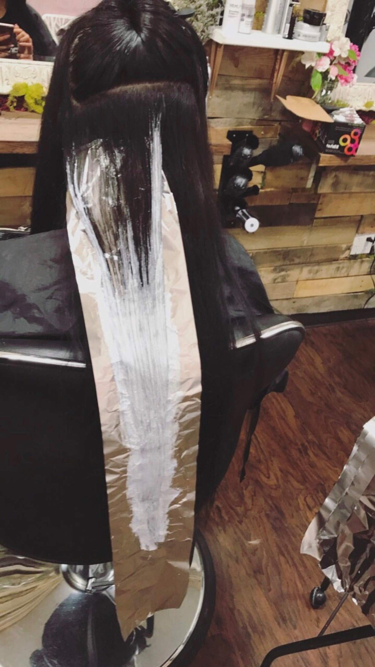 Framar large foil roll in a salon environment