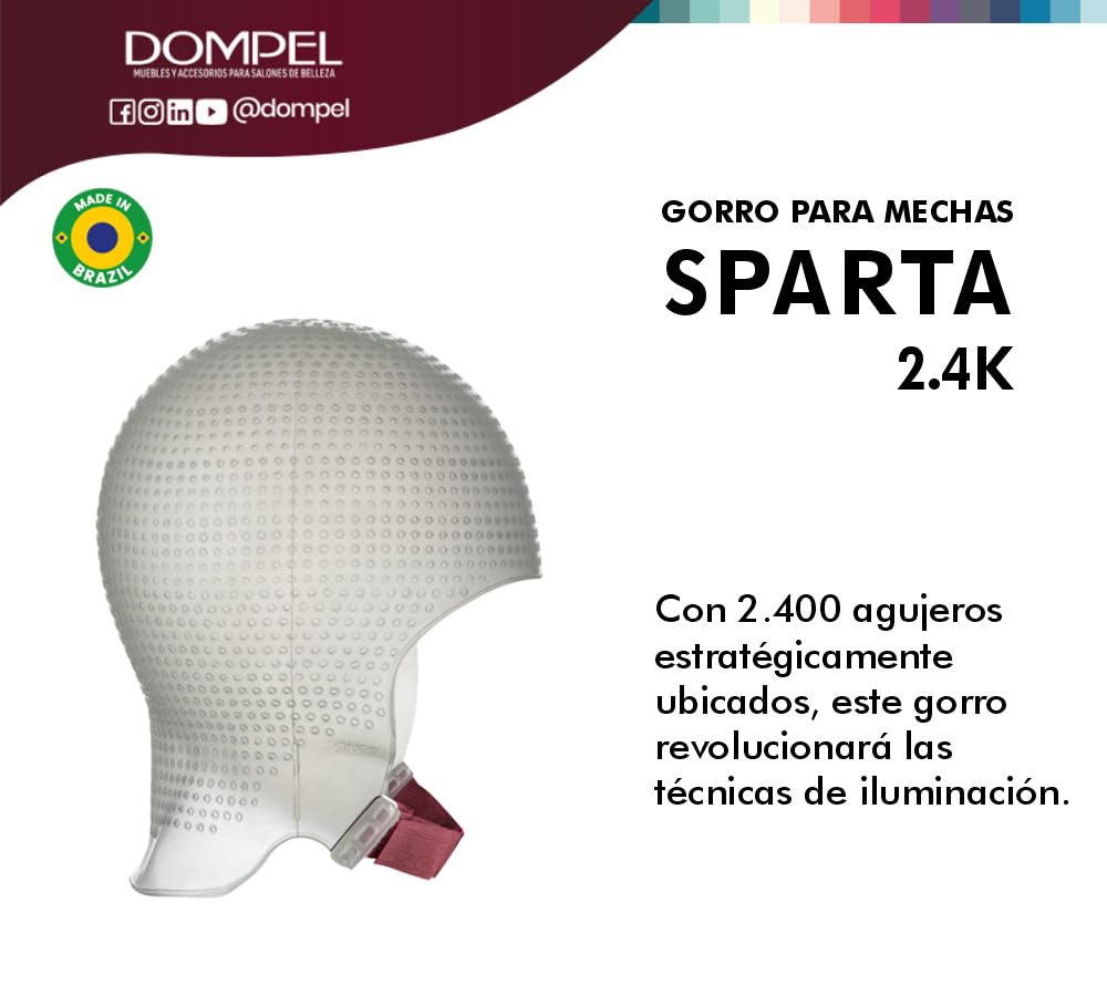Dompel Sparta 2.4K professional hair highlighting tool