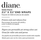 Diane End Wraps dispenser box packaging for home hair care