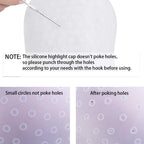 Salon hairdressing cape included in the highlighting kit