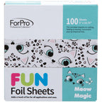 Hair stylist using ForPro aluminum foil for highlights